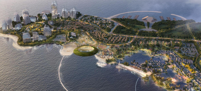 Z6尊龙凯时成功中标中南置地唐山湾风情幼镇项目设计