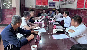 Z6尊龙凯时参与集美区长倪杰调研叶厝社区城中村刷新提升工作